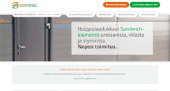 Desktop Screenshot of izopanel.fi